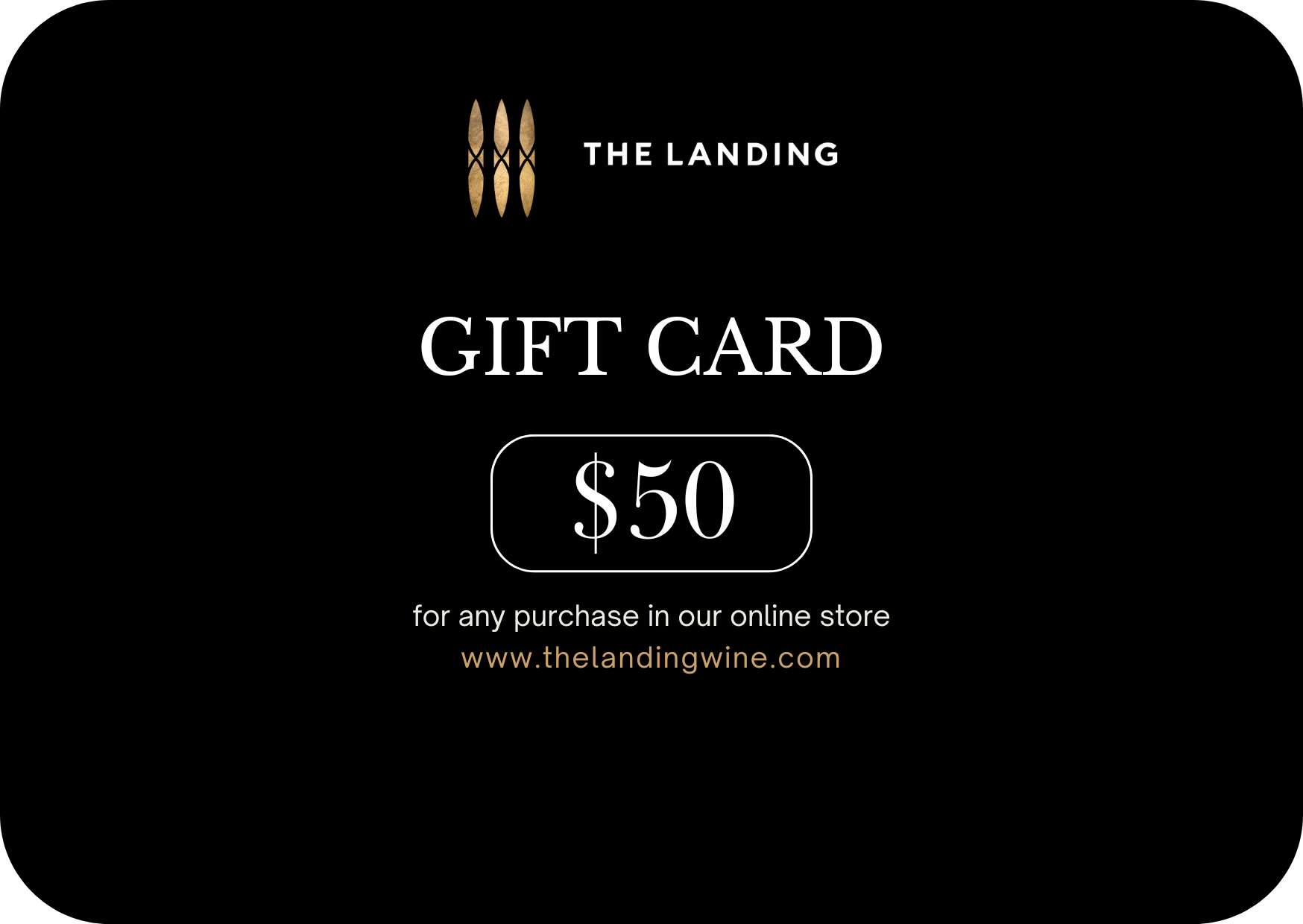 The Landing Wines Gift Cards