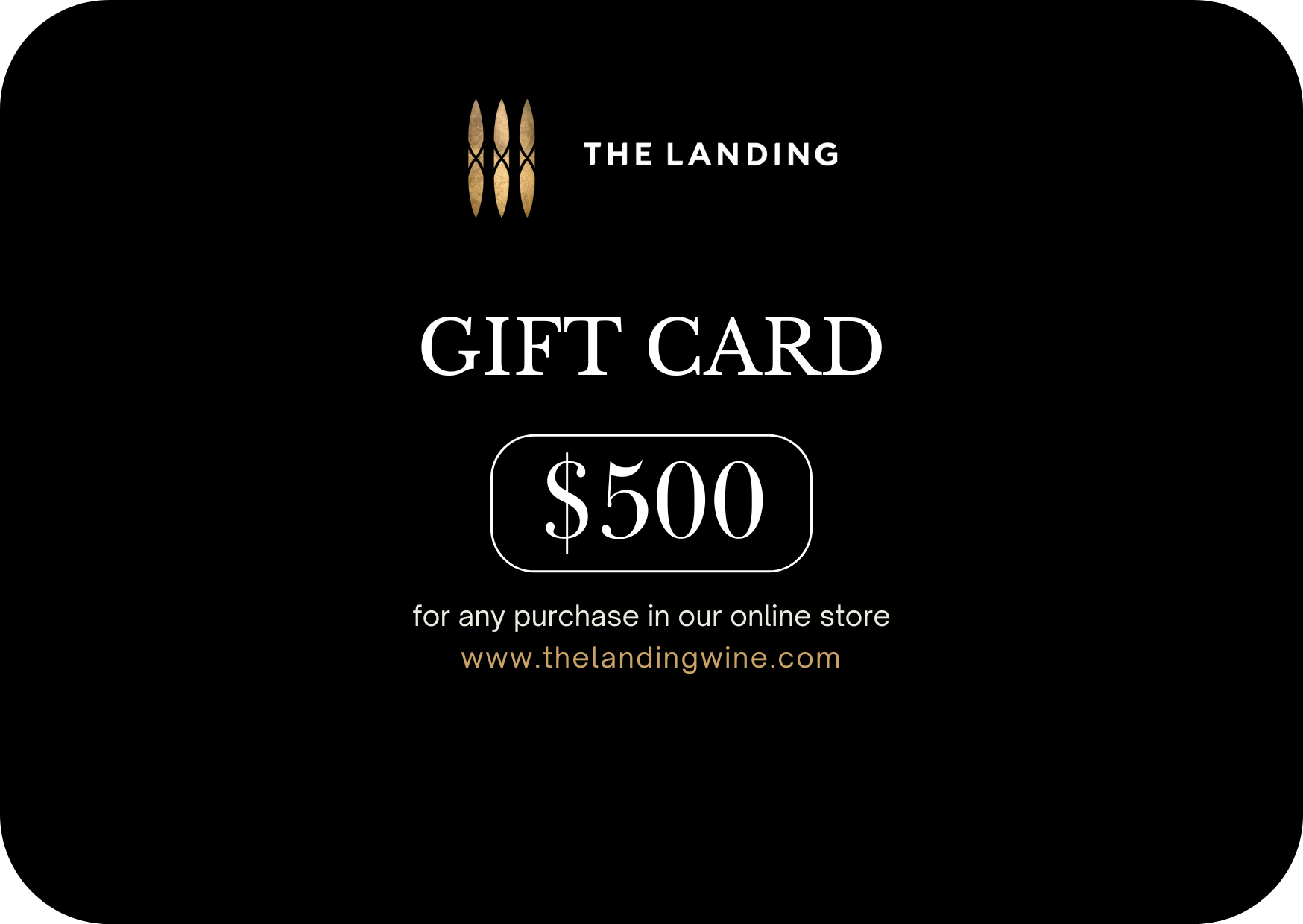 The Landing Wines Gift Cards
